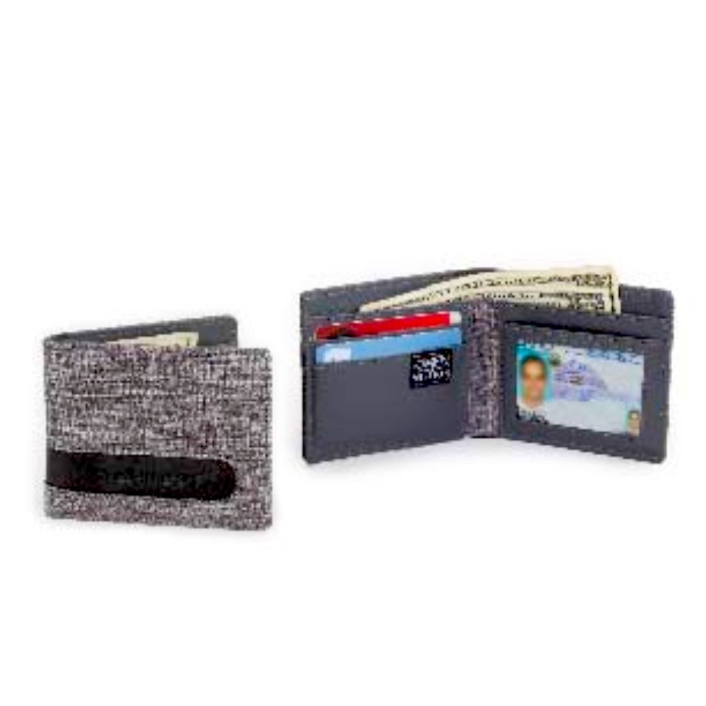Damsel In Defense Billy Fold RFID Wallet - Grey